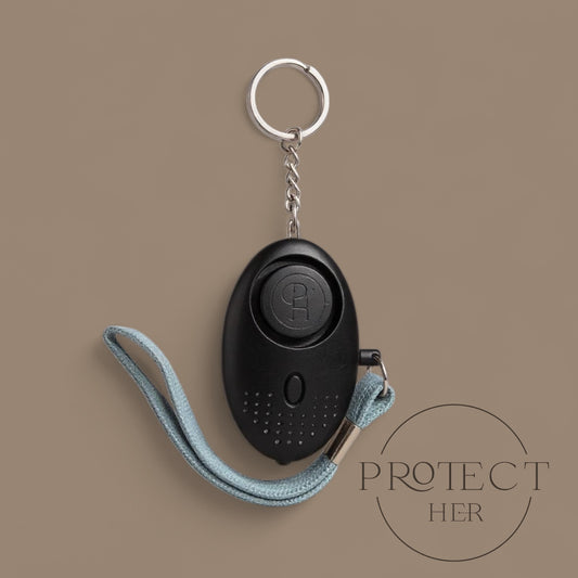 Black personal alarm  'Protect Her