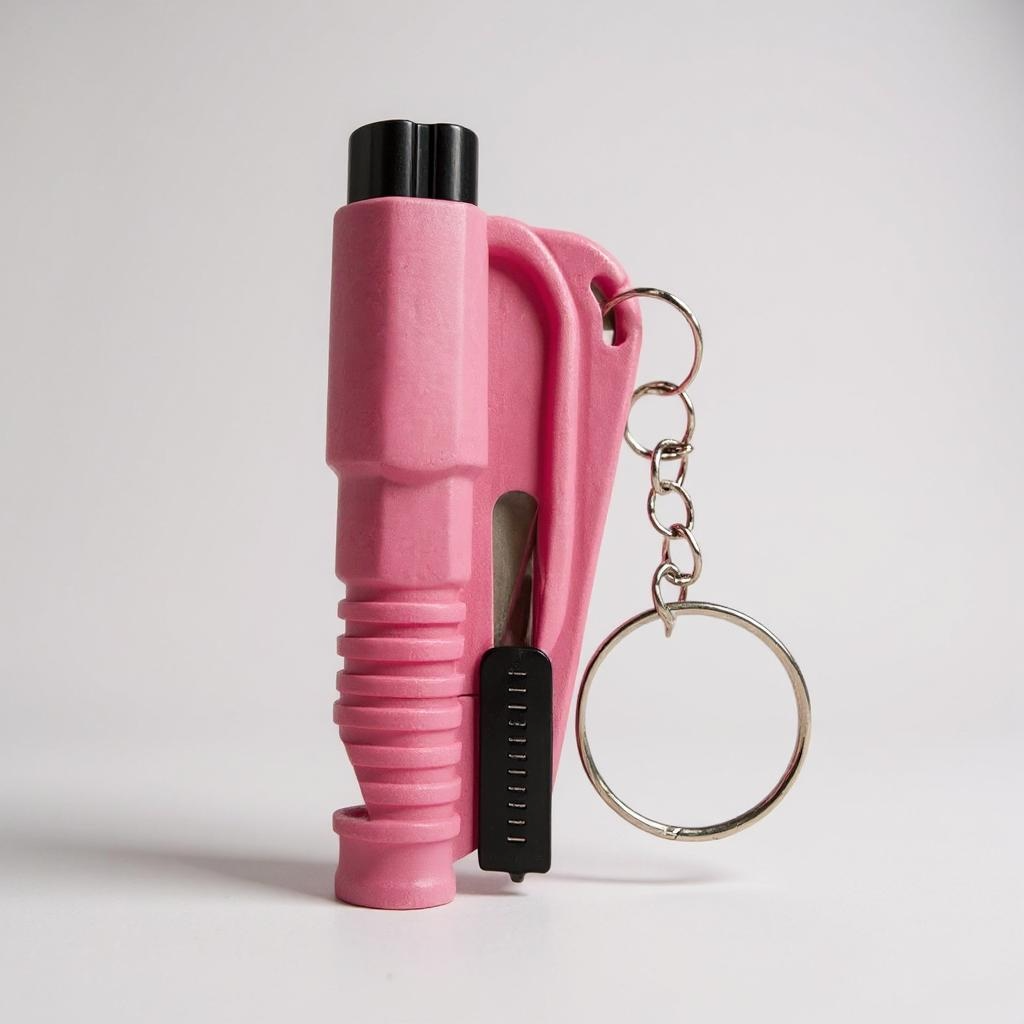 Pink seatbelt cutter 